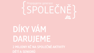 Podpořte nás hlasem v projektu Propojujeme generace