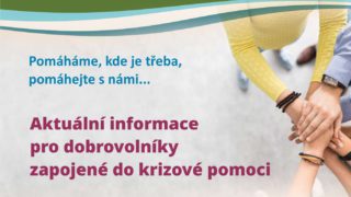 Aktuální informace pro dobrovolníky