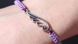 Náramek s andělskými křídly - vánoční sada 40,-Kč