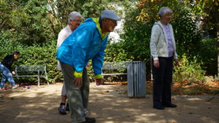 Pétanque v Habrmannově parku / 1