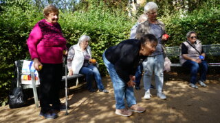Pétanque v Habrmannově parku / 4