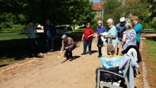 Pétanque v Habrmannově parku / 3