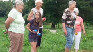 Pétanque v Lobezském parku / 5