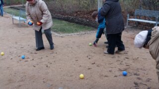 Pétanque v Habrmannově parku / 1