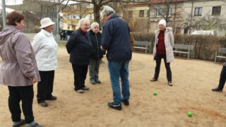Pétanque v Habrmannově parku / 4