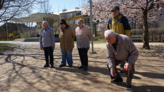 Pétanque v Habrmannově parku / 6