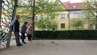 Pétanque v Habrmannově parku / 1