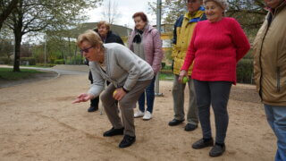 Pétanque v Habrmannově parku / 1