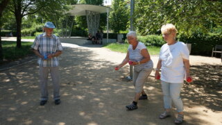 Pétanque v Habrmannově parku / 9