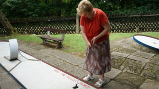Minigolf v Borském parku / 2