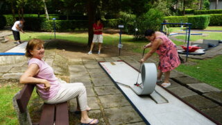 Minigolf v Borském parku / 1