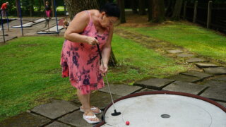 Minigolf v Borském parku / 12