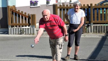 Pétanque v areálu TJ Sokol Nová Hospoda