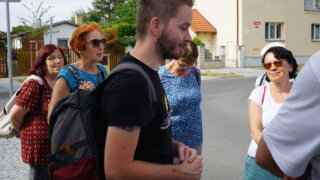 Z Hradiště do Doudlevec s Lukášem / 0