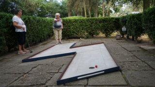 Minigolf v Borském parku / 1