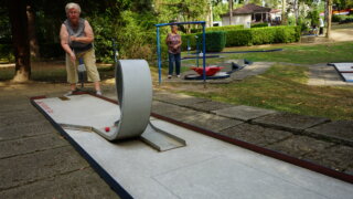 Minigolf v Borském parku / 2