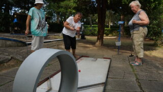 Minigolf v Borském parku / 3