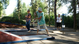 Minigolf v Borském parku / 4