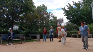 Pétanque v Habrmannově parku / 4