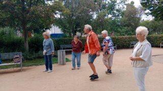 Pétanque v Habrmannově parku / 5