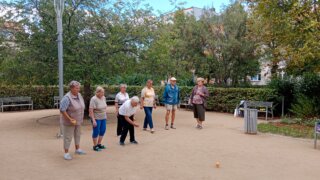 Pétanque v Habrmannově parku / 9