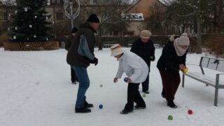 Pétanque v Habrmannově parku / 1