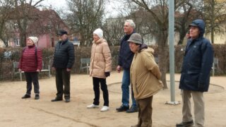Pétanque v Habrmannově parku / 1
