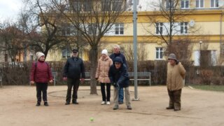 Pétanque v Habrmannově parku / 4