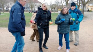 Pétanque v Habrmannově parku / 2