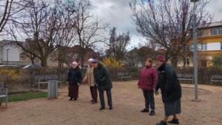 Pétanque v Habrmannově parku / 12