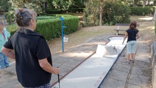 Minigolf v Borském parku / 7