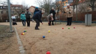 Pétanque v Habrmannově parku / 3