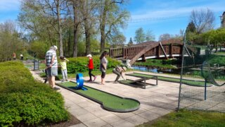 První jarní minigolf v Křimicích / 0