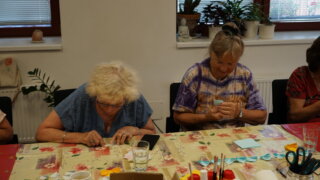 Květy kusudama / 1