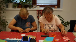 Květy kusudama / 2