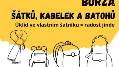Burza kabelek, šátků a batohů či ledvinek / TOTEM Místo setkávání se