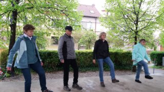 Čchi-kung v Habrmannově parku / 0