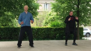Čchi-kung v Habrmannově parku / 3