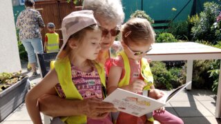 Mezigenerační setkání se třídou Kytička