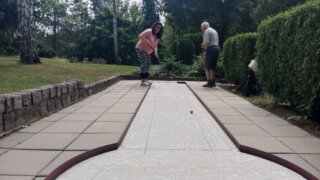 Minigolf v Borském parku / 1