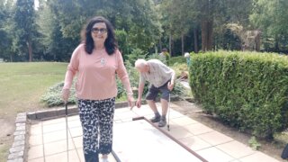 Minigolf v Borském parku / 2