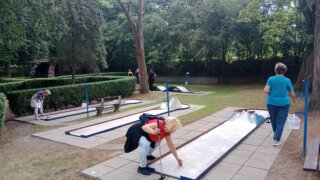 Minigolf v Borském parku / 2