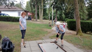 Minigolf v Borském parku