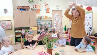 Mezigenerační setkání se třídou Kytička / 1