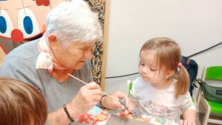 Mezigenerační setkání se třídou Pohádka / 7