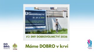 Vyšel nový díl podcastu Máme DOBRO v krvi / TOTEM Dobrovolnictví