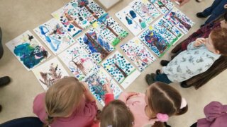 Zimní kouzlení v TOTEMu aneb Tvořivé dopoledne s dětmi z mateřské školy / TOTEM 