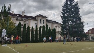 Mölkky v újezdecké družině / 1