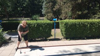 Minigolf v Borském parku / 1