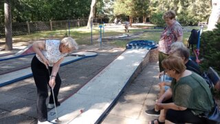 Minigolf v Borském parku / 8